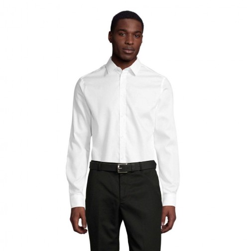 Сорочка чоловіча NeoBlu Blaise колір білий 03182605