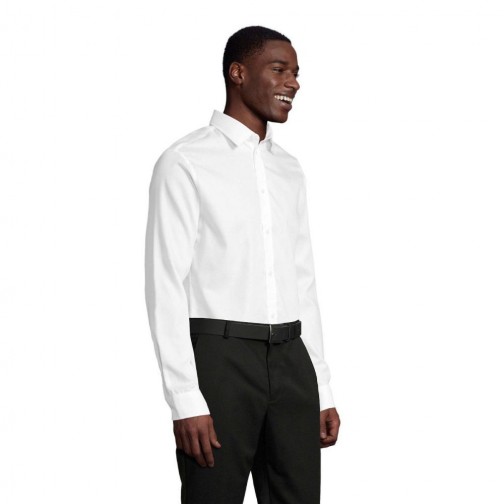 Сорочка чоловіча NeoBlu Blaise колір білий 03182605