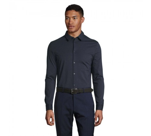 Сорочка чоловіча NeoBlu Balthazar колір синій 03198603