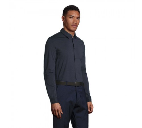 Сорочка чоловіча NeoBlu Balthazar колір синій 03198603