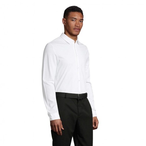 Сорочка чоловіча NeoBlu Balthazar колір білий 03198605