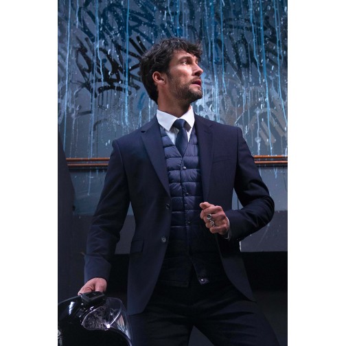 Жилет пуховий чоловічий NeoBlu Arthur колір чорний 03172309