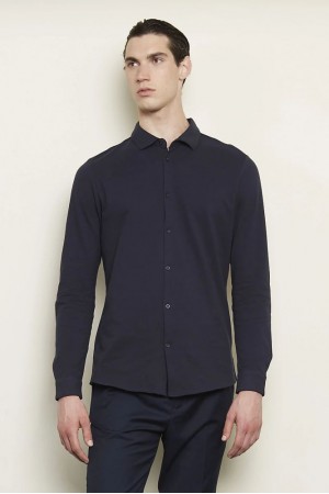 Сорочка чоловіча NeoBlu Basile колір синій 03777603