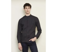 Сорочка чоловіча NeoBlu Bart колір чорний 03792309