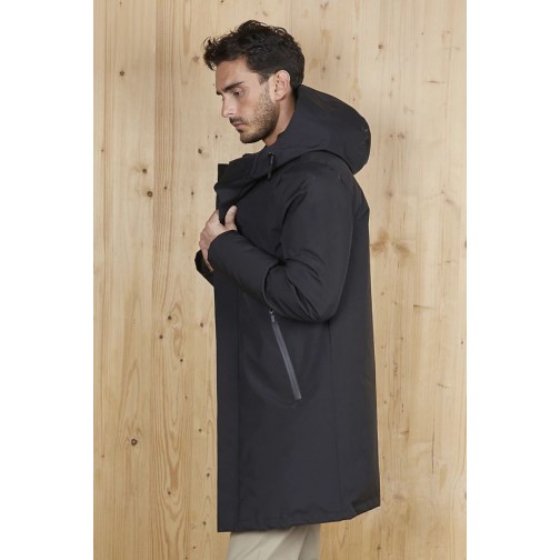 Куртка-парка чоловіча NeoBlu Alfi колір чорний 04002309