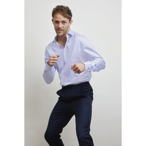 Сорочка чоловіча NeoBlu Baptiste колір блакитний 04338606