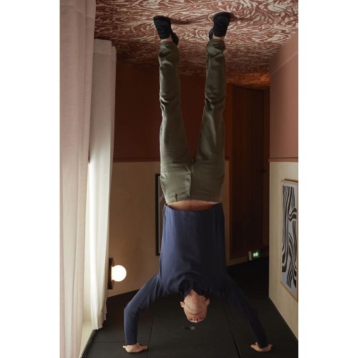 Лонгслів поло NeoBlu Owen LSL колір синій 04396603