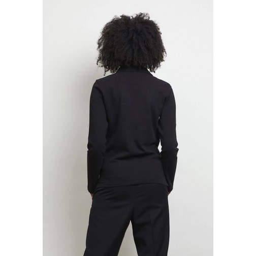 Лонгслів поло NeoBlu Owen LSL колір чорний 04397309