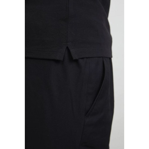 Лонгслів поло NeoBlu Owen LSL колір чорний 04397309