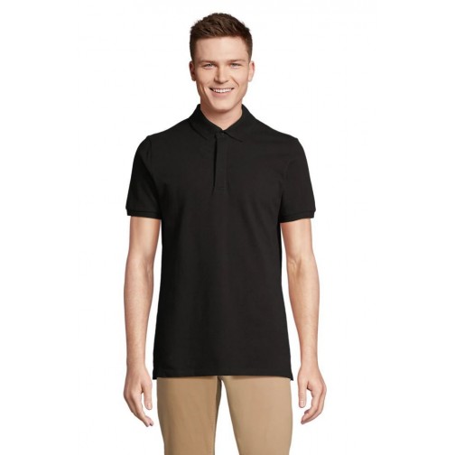 Поло чоловіче NeoBlu Owen колір чорний 03188309