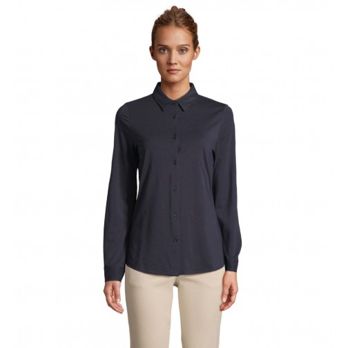 Сорочка жіноча NeoBlu Balthazar колір синій 03199603