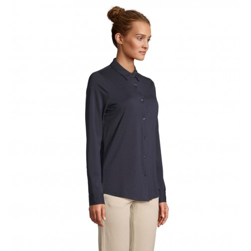 Сорочка жіноча NeoBlu Balthazar колір синій 03199603