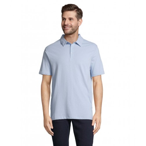 Футболка поло чоловіча NeoBlu Octave колір блакитний 03572601