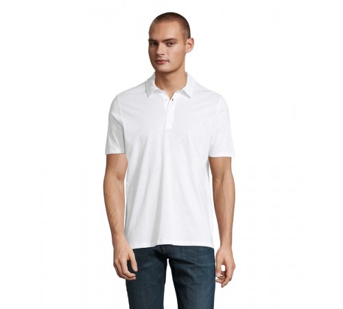 Футболка поло чоловіча NeoBlu Octave колір білий 03572605