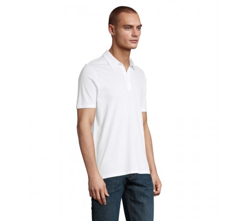 Футболка поло чоловіча NeoBlu Octave колір білий 03572605