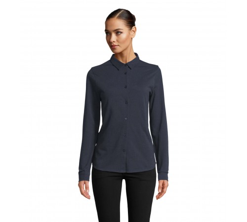 Сорочка жіноча NeoBlu Basile колір синій 03791603