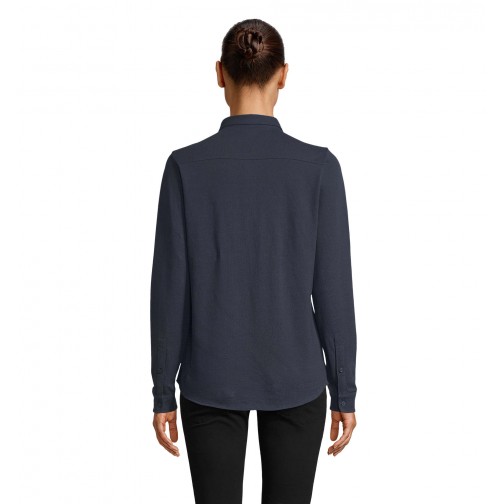 Сорочка жіноча NeoBlu Basile колір синій 03791603
