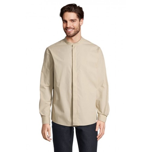 Сорочка чоловіча NeoBlu Bart колір бежевий 03792114