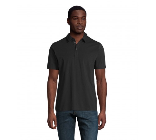 Футболка поло чоловіча NeoBlu Relax Oscar колір чорний 03933309