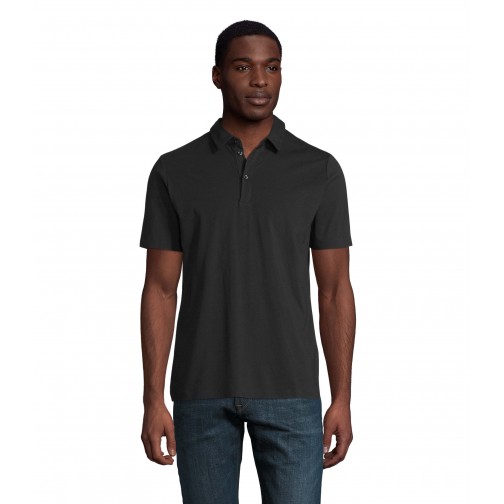 Футболка поло чоловіча NeoBlu Relax Oscar колір чорний 03933309