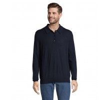 Лонгслів поло NeoBlu Stefan колір синій 03986603