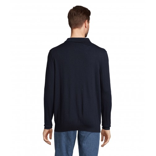 Лонгслів поло NeoBlu Stefan колір синій 03986603