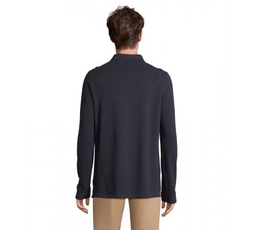 Лонгслів поло NeoBlu Owen LSL колір синій 04396603