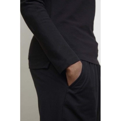 Лонгслів поло NeoBlu Owen LSL колір чорний 04397309