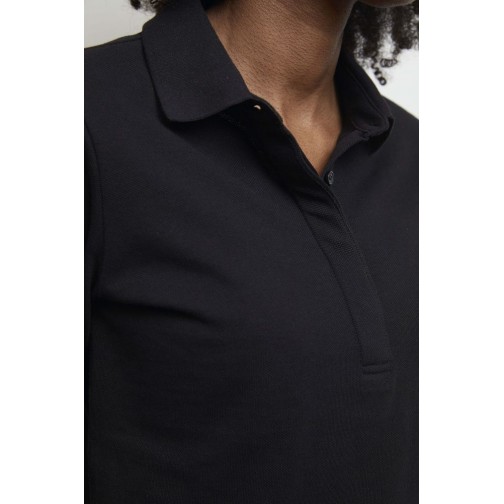 Лонгслів поло NeoBlu Owen LSL колір чорний 04397309