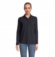 Лонгслів поло NeoBlu Owen LSL колір синій 04397603