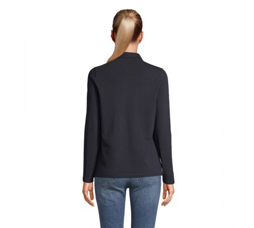 Лонгслів поло NeoBlu Owen LSL колір синій 04397603