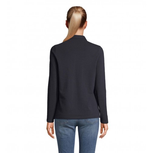 Лонгслів поло NeoBlu Owen LSL колір синій 04397603